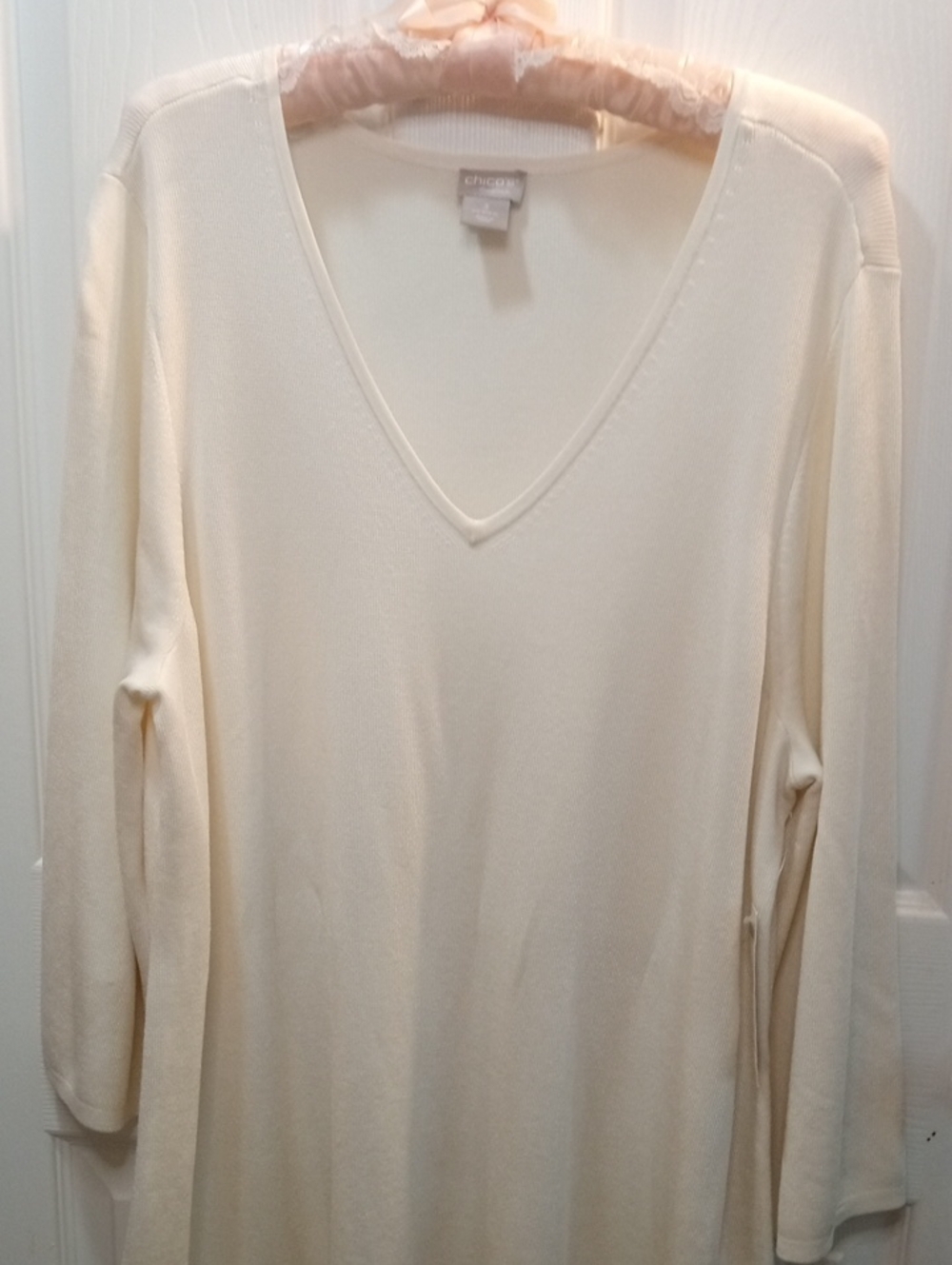 CHICO'S KNIT RAYON DRESS